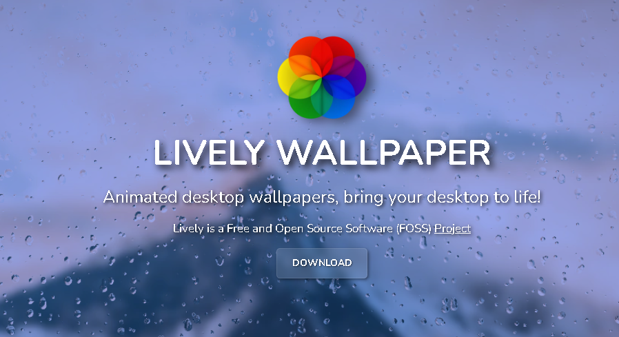 桌面动态壁纸与屏保工具-免费开源的（多屏/超宽支持）Lively Wallpaper 图片