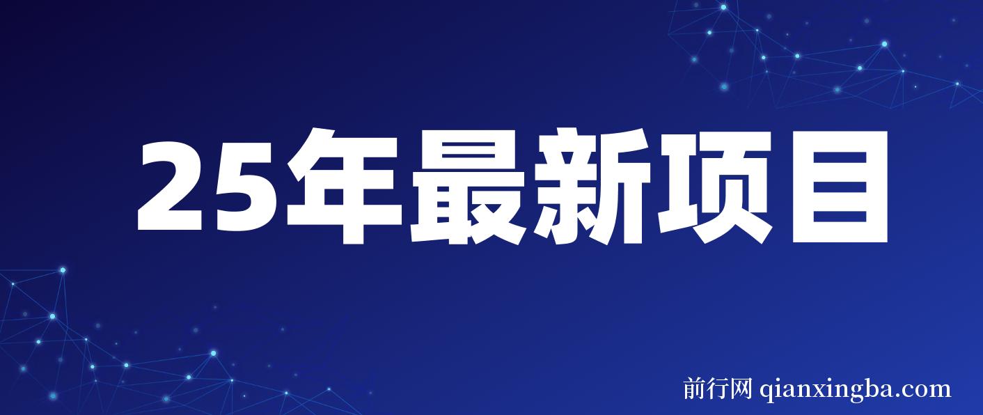 一天收益1000+ ,25年开年落地好项目 图片